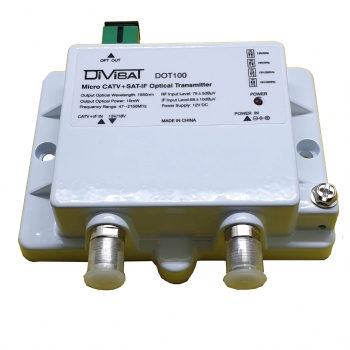 DİVİSAT DOT 100 FİBER OPTİC TRANSMİTTER