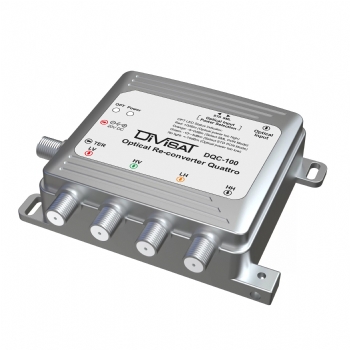 DİVİSAT DQC 100 Fiber Optik Quattro Converter