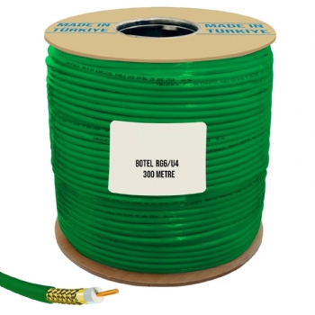 RG6 U4/U6 Koaksiyel Anten Kablosu 100 - 300 - 500 metre